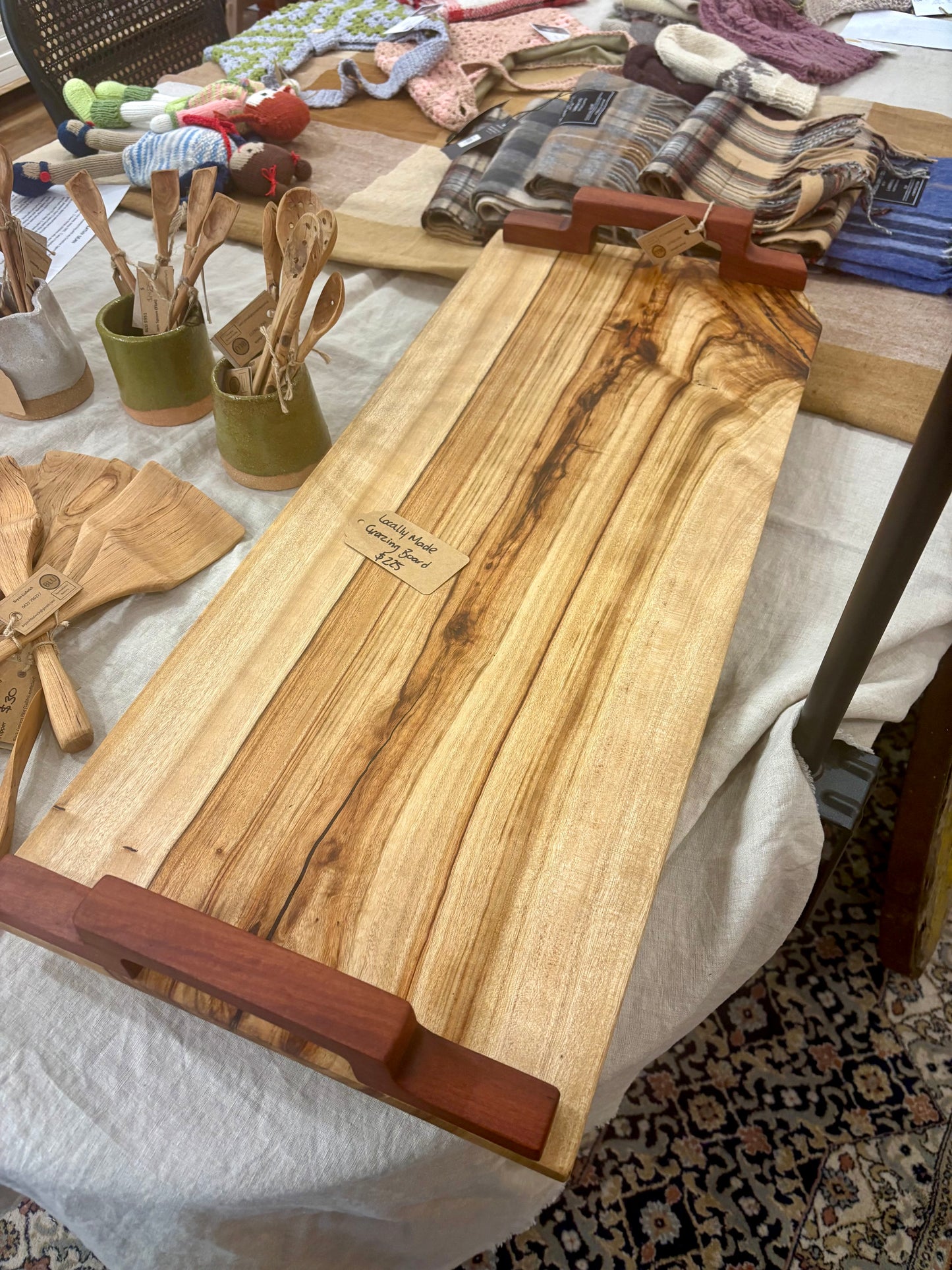 Handmade Wooden Grazing Board