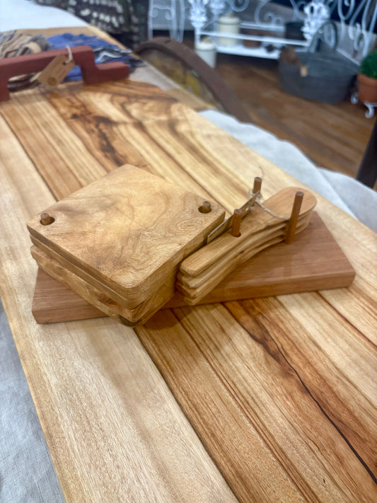 Handmade Wooden Mini Grazing Set