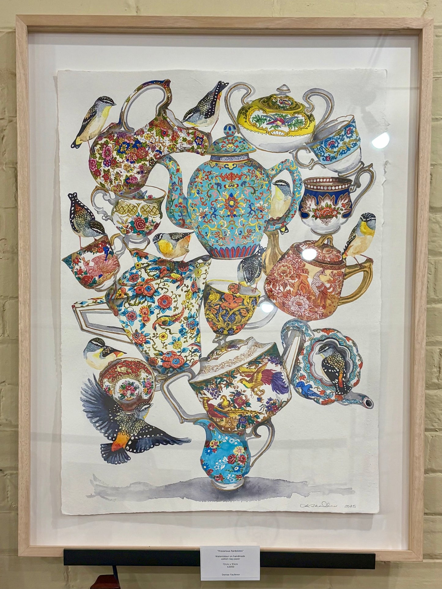 Denise Faulkner Original Work - "Precarious Pardalotes "
