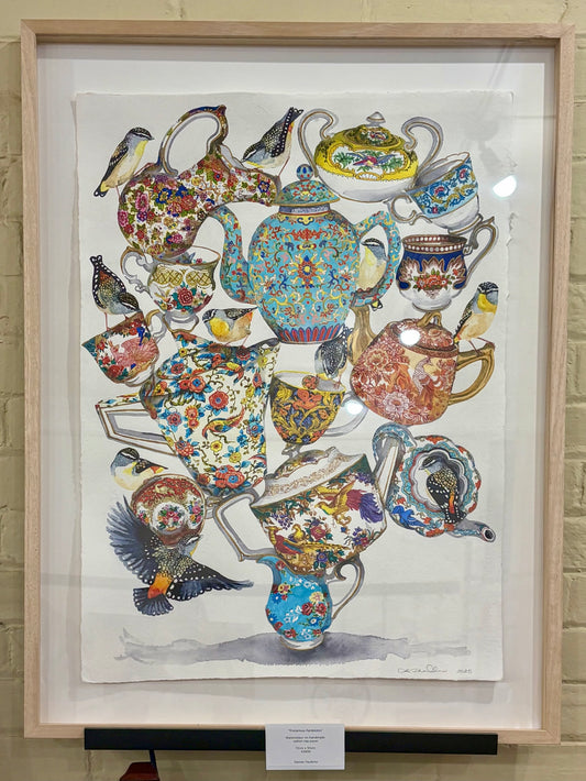 Denise Faulkner Original Work - "Precarious Pardalotes "
