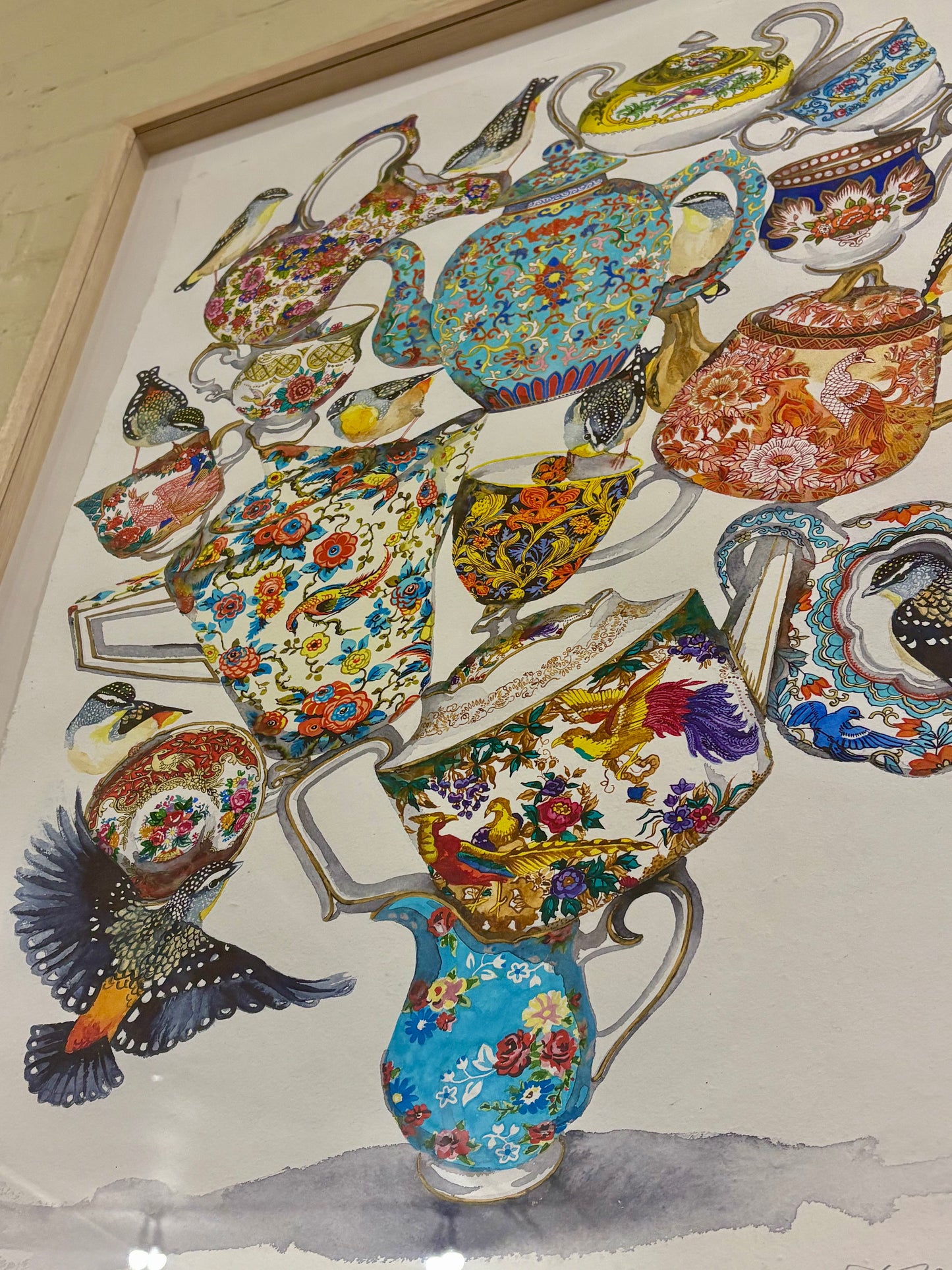Denise Faulkner Original Work - "Precarious Pardalotes "