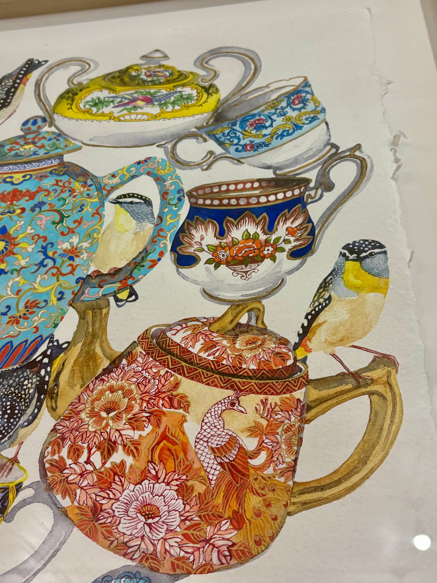 Denise Faulkner Original Work - "Precarious Pardalotes "