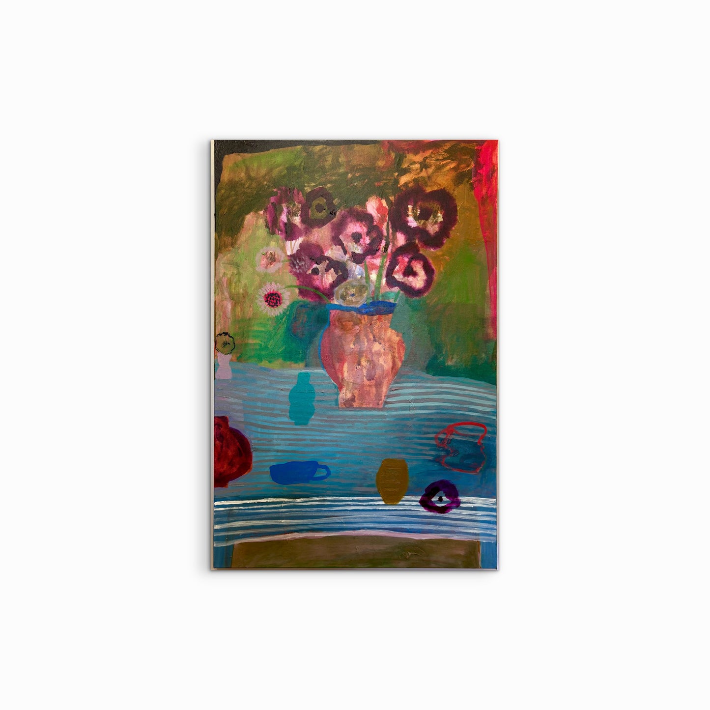 Holly Eva Original - " Striped Tablecloth "