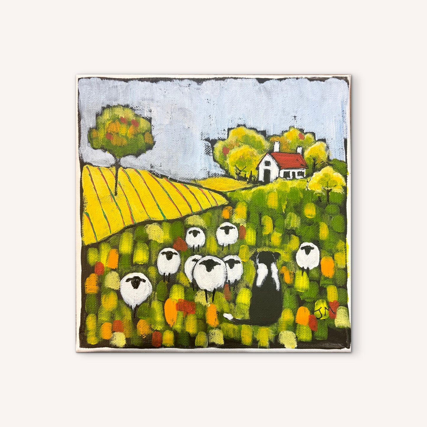 Jenny Maloney Original - Minding the Sheep