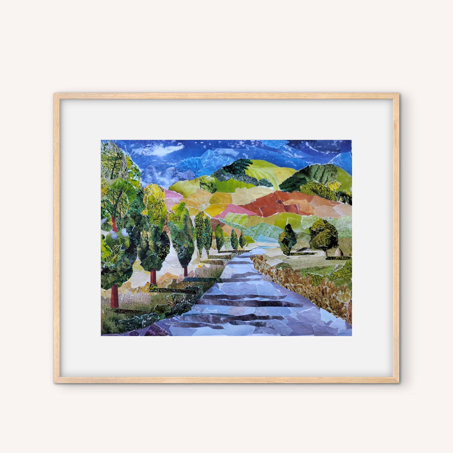 Anjee Du Terreau -  "Summer Shadows" 38x30cm