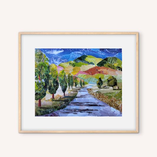 Anjee Du Terreau -  "Summer Shadows" 38x30cm