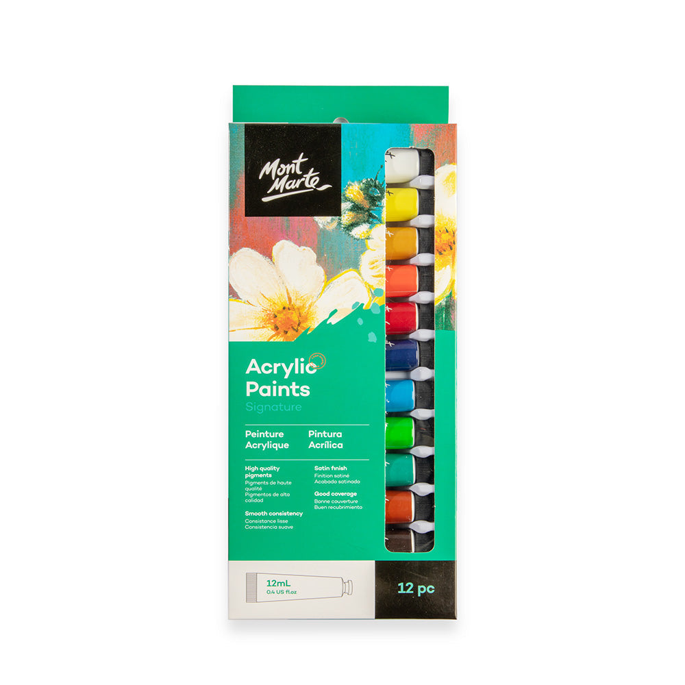 Acrylic Paints Signature 12pc x 12ml