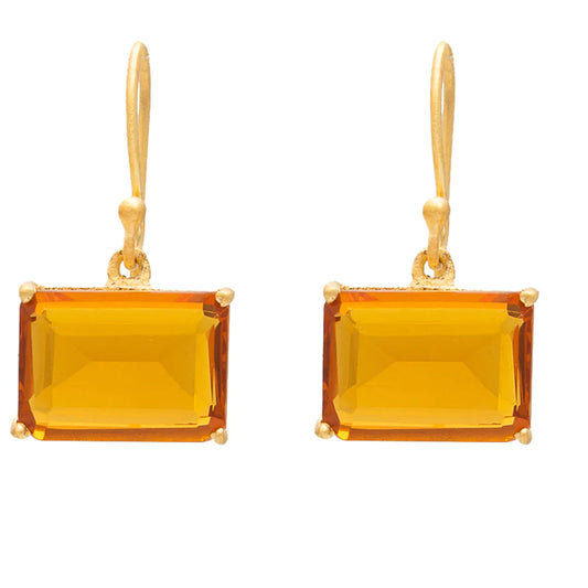 Citrine earrings