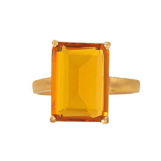 Citrine ring