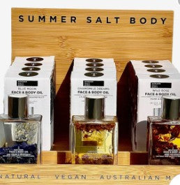 Summer Salt Body Face & Body Oil - 100ml assorted