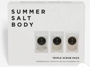 Summer Salt Body Triple Scrub Pack