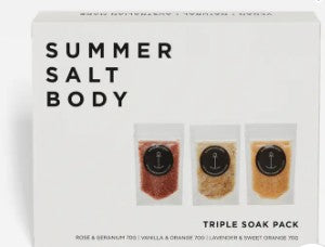 Summer Salt Body Triple Soak Pack