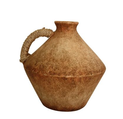 Jiya Terracotta Short Jug Vase