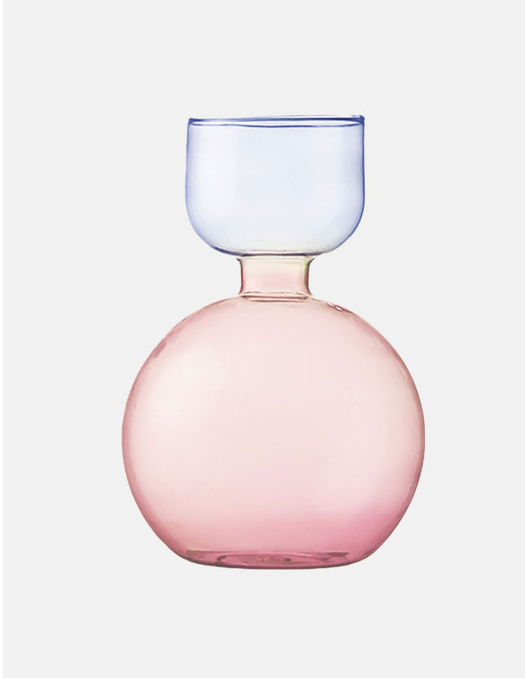 Tutu glass vase