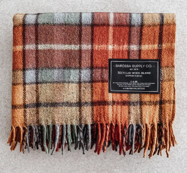 Buchanan Antique - Recycled Wool Blend Scottish Tartan Blanket