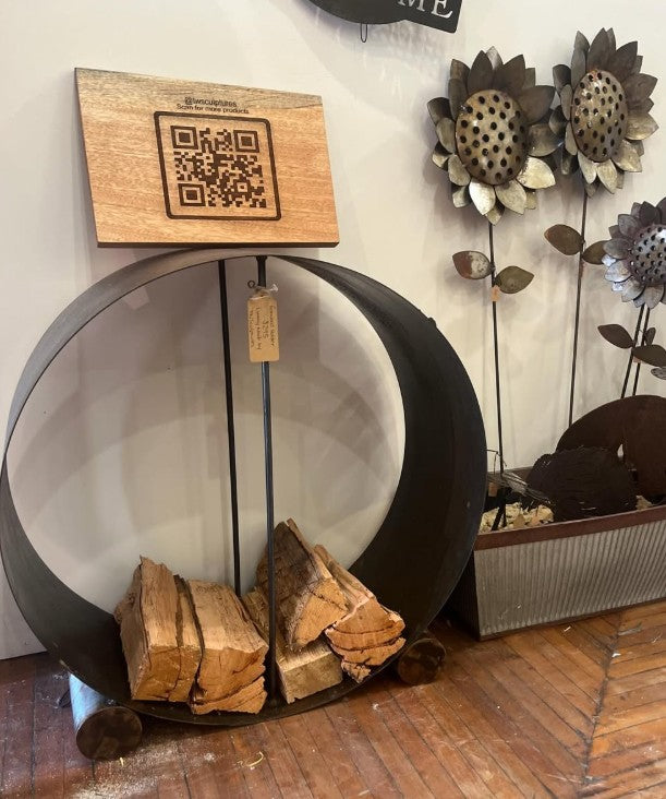 TWSculptures - Fire Wood Holder