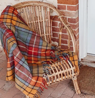 Buchanan Antique - Recycled Wool Blend Scottish Tartan Blanket