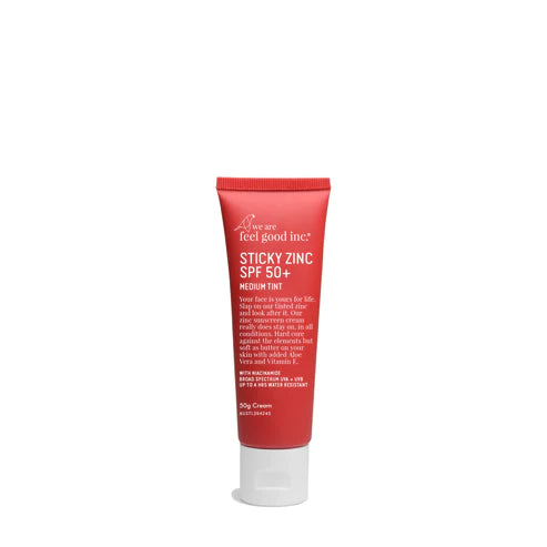 Sticky Zinc SPF 50+ MEDIUM TINT 50G