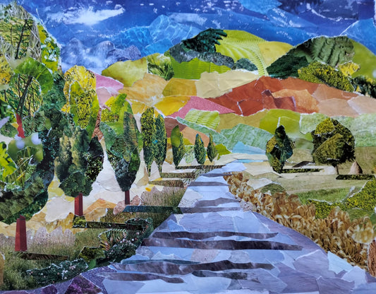 Anjee Du Terreau -  "Summer Shadows" 38x30