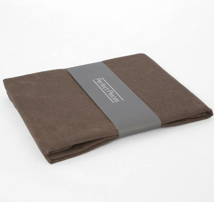 Table Cloth - Cotton/linen Chocolate