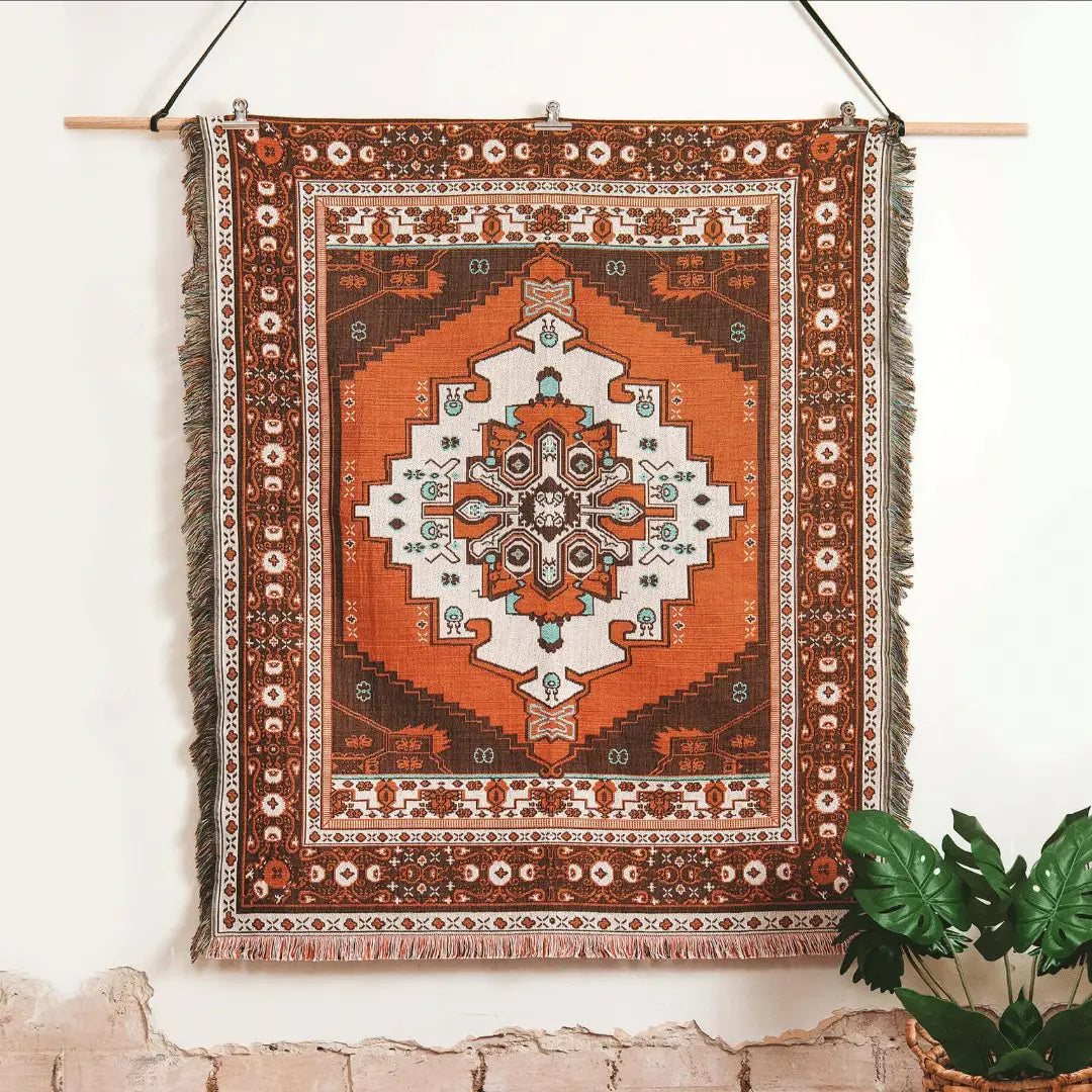 Woven Picnic Rug / Throw