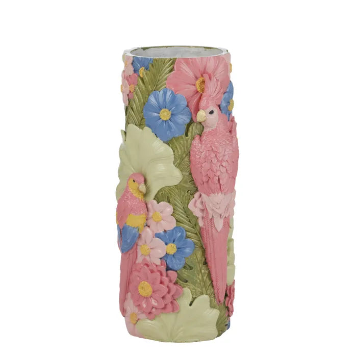 Bermuda Parrot Vase