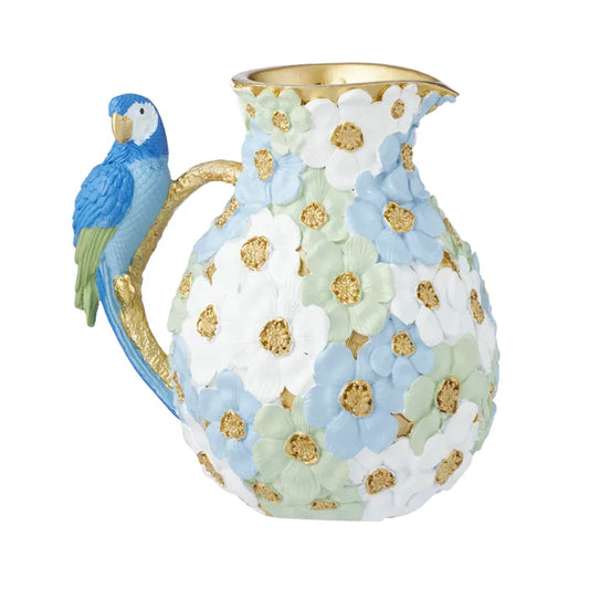 Blue Robin Jug