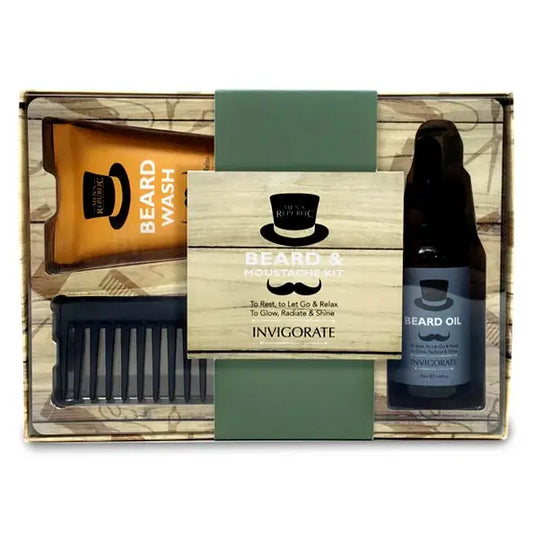 Men's Republic Grooming Kit - Beard & Moustache Care