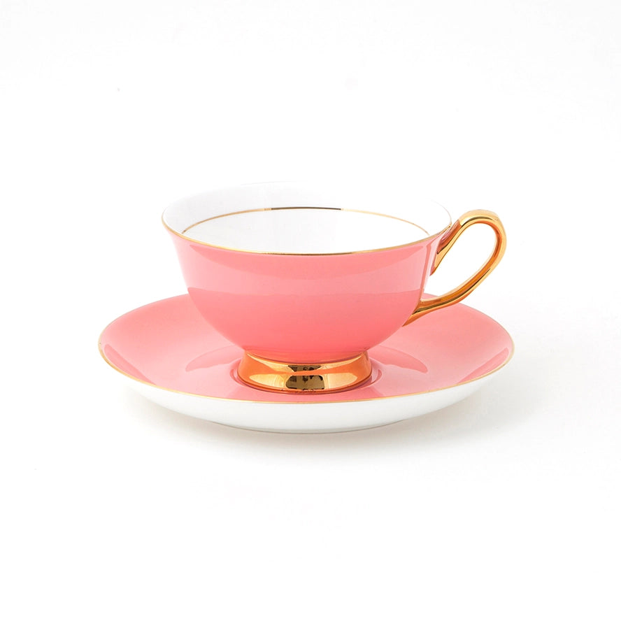 LyndalT - Teacup and Saucer Range - 250ml - Multiple Colours