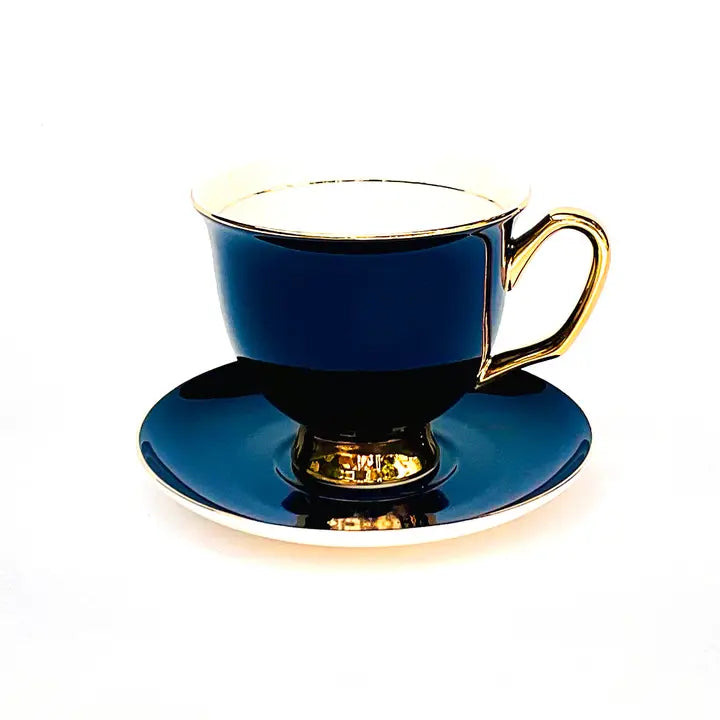 LyndalT - Teacup and Saucer Range - 375ml - Multiple Colours