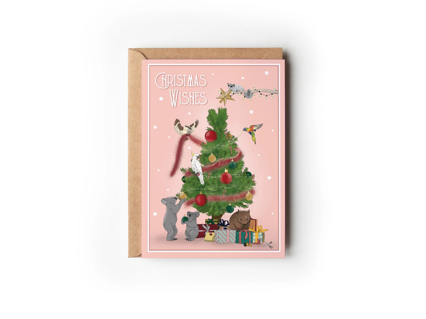 Christmas Wishes Card | Little Green Mini | Mudgee