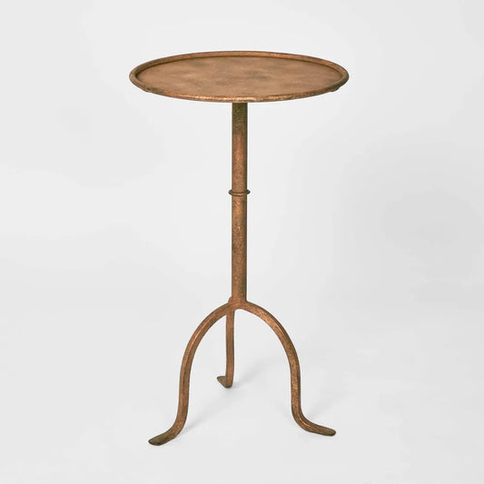 Provence Occasional Outdoor Table Aged Brass