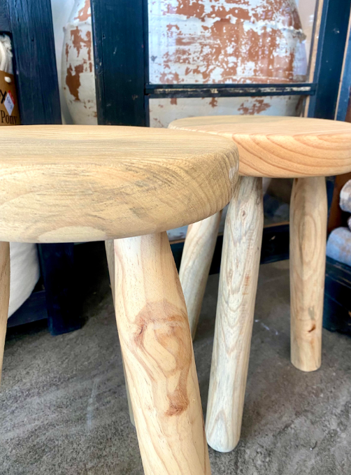 Timber Stools - Locally Made White Cedars