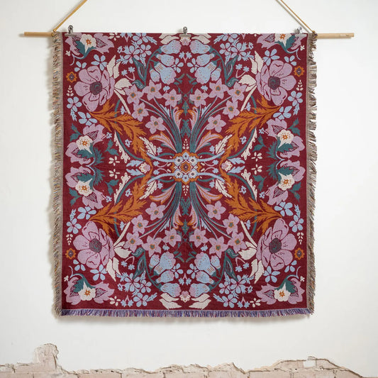 Woven Picnic Rug / Throw