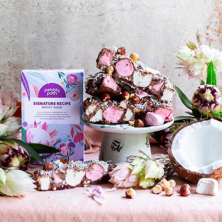 Pebbly Path Mudgee Rocky Road - Signature Recipe 200G