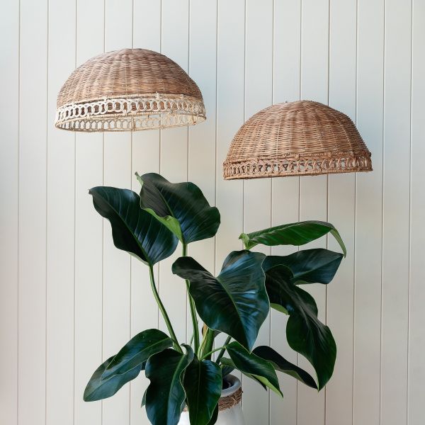 Rattan Light Shades