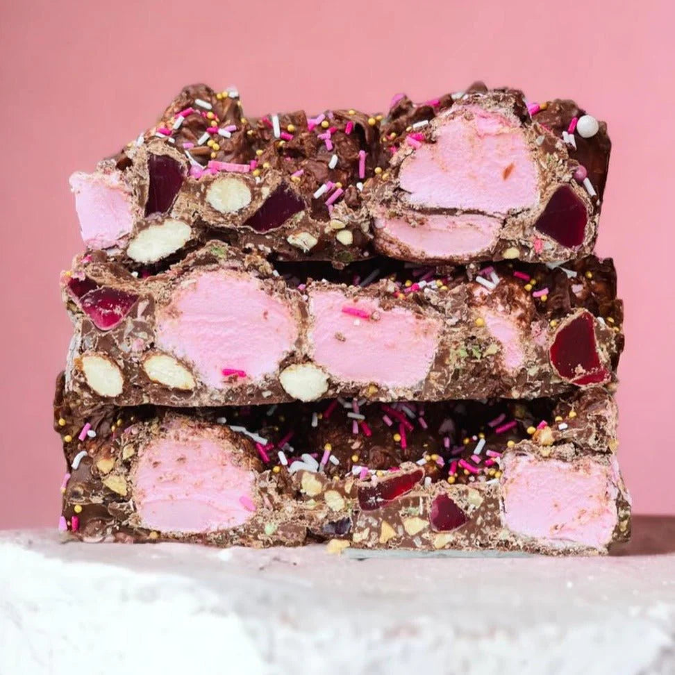 Pebbly Path Mudgee Rocky Road - Lovers Lane 200g