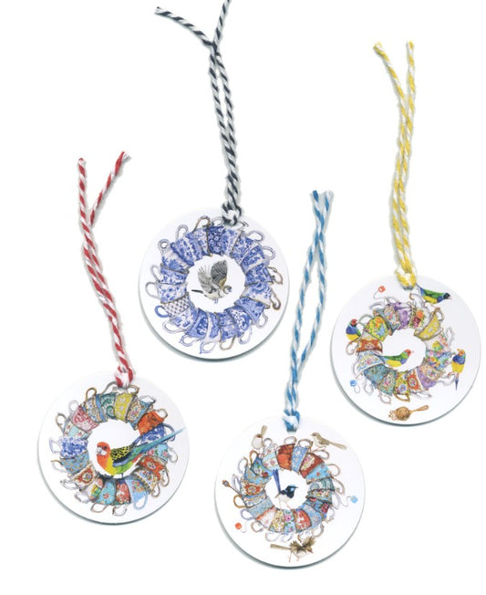 Denise Faulkner Set of Eight Gift tags