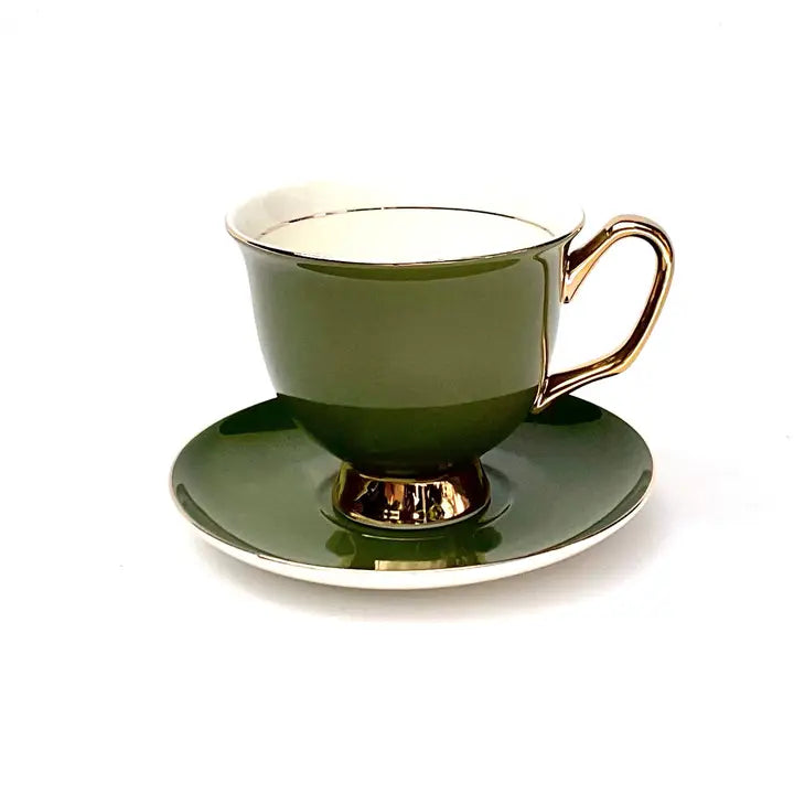 LyndalT - Teacup and Saucer Range - 375ml - Multiple Colours