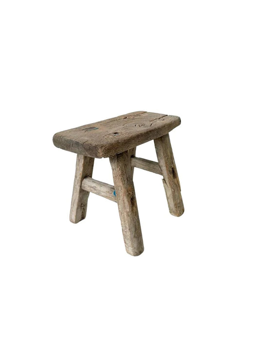 Kasana | Elm Baby Wood Workers Stool