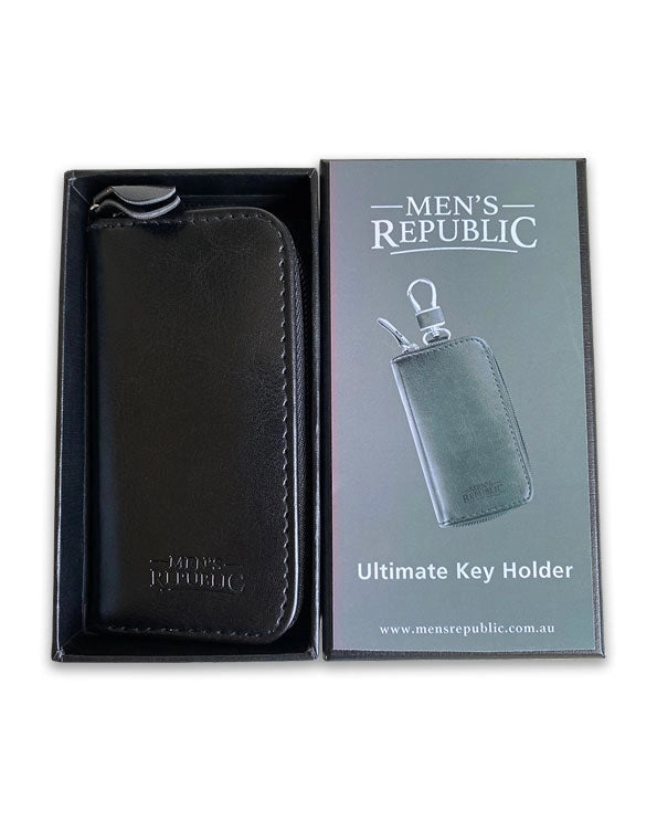 Men's Republic Key Ring Holder - Black