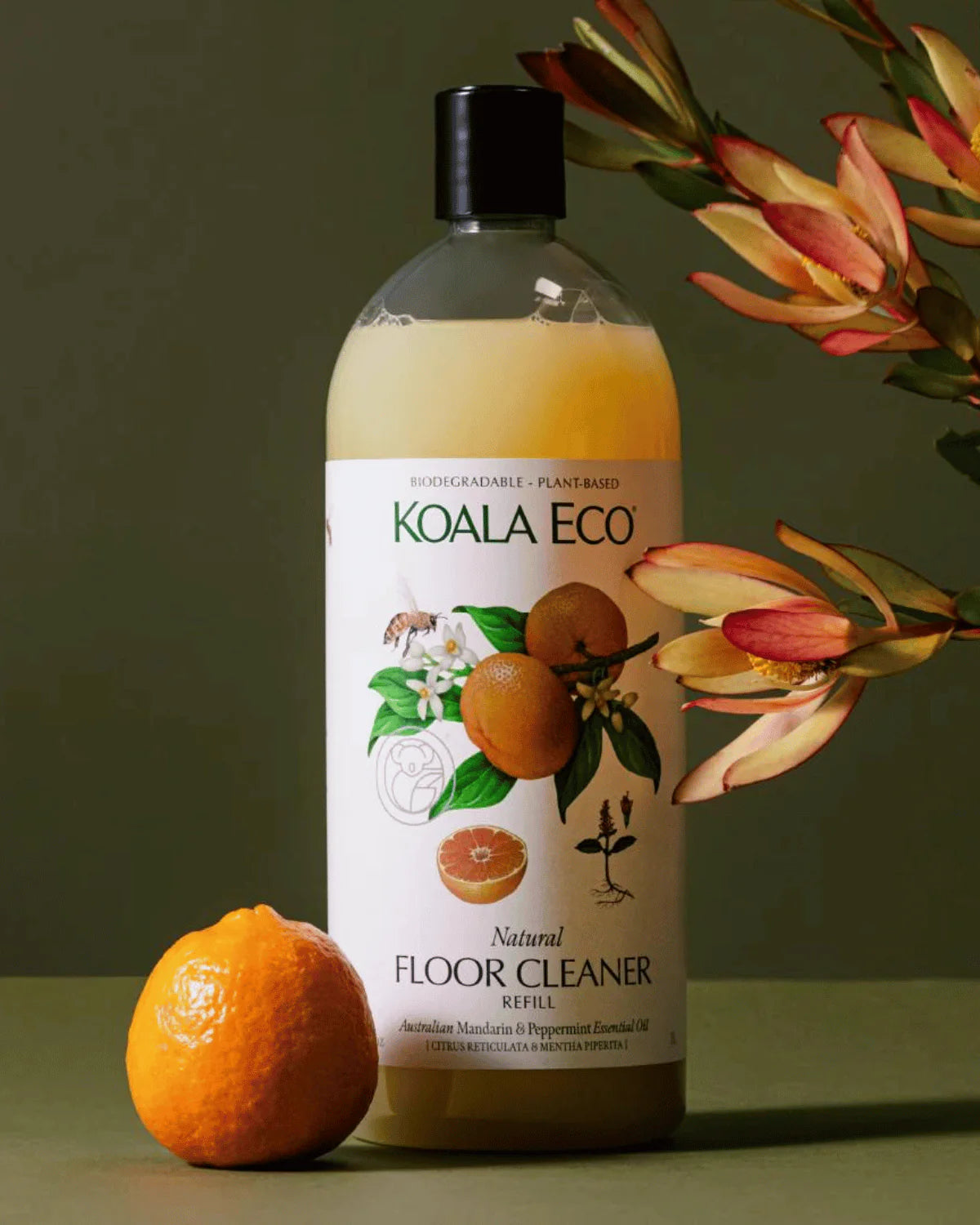 Koala Eco - Natural Floor Cleaner Mandarin & Peppermint 1L