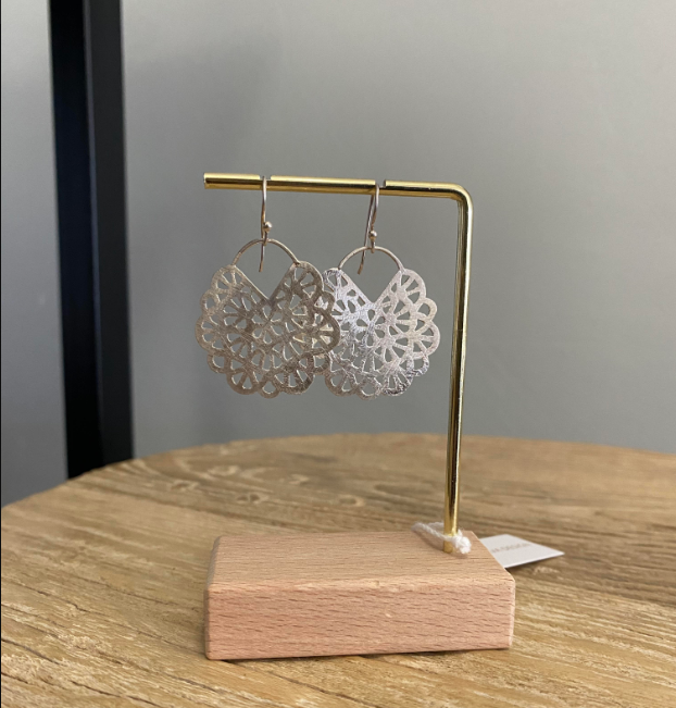 Silver Jardin Earrings