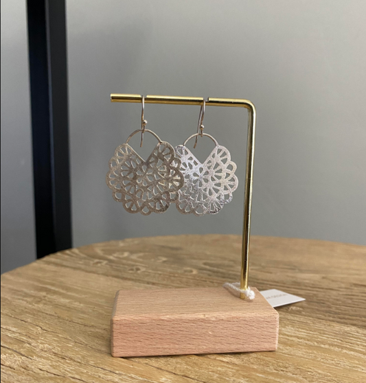 Silver Jardin Earrings