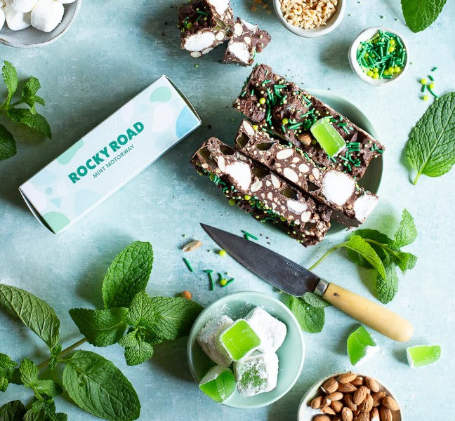 Pebbly Path Rocky Road - Mint Motorway
