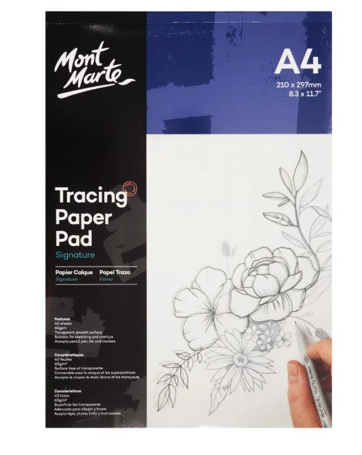 Tracing Paper Pad Signature 60gsm A4 40 Sheet