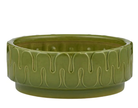 Muller Ceramic Bowl  Olive