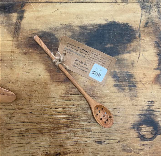 Handmade Wooden Olive Spoon - Bryan Ludwick