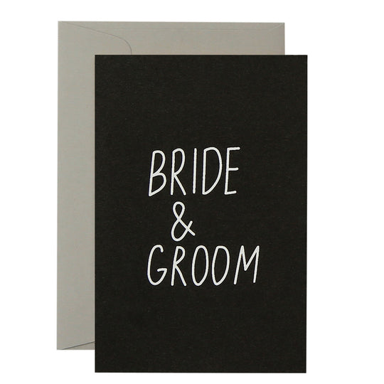 Bride & Groom Card