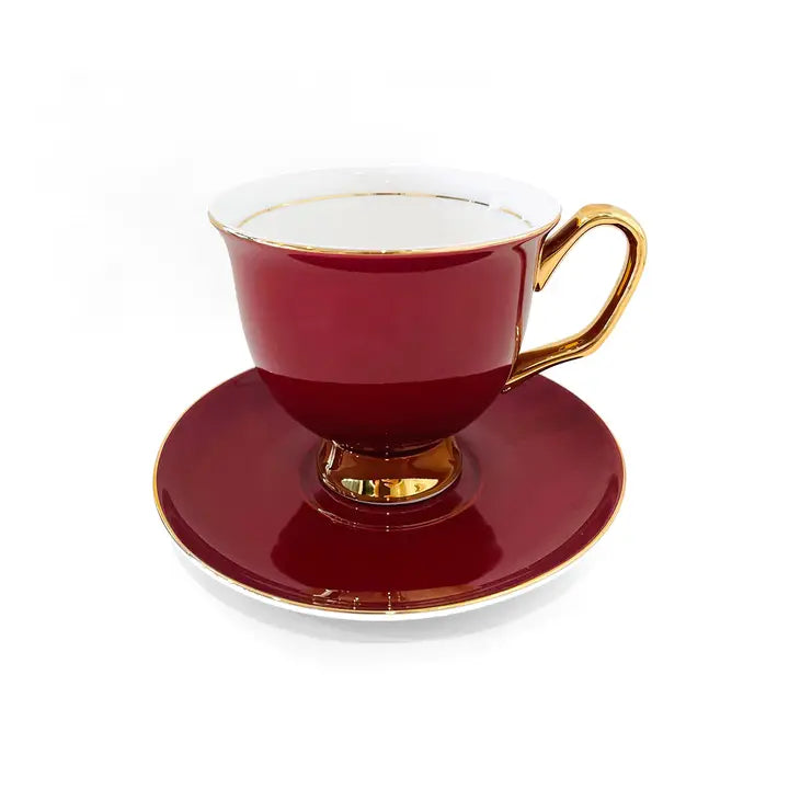 LyndalT - Teacup and Saucer Range - 375ml - Multiple Colours